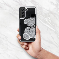 Samsung Galaxy S20 FE 5G Case Teddy bear Silver