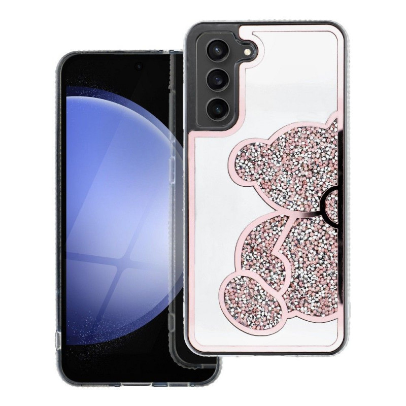 Samsung Galaxy A35 Case Teddy bear Pink