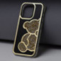 Apple iPhone 14 Case Teddy bear Gold