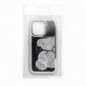Apple iPhone SE 2022 5G Case Teddy bear Silver