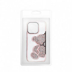Apple iPhone 14 Pro Case Teddy bear Pink