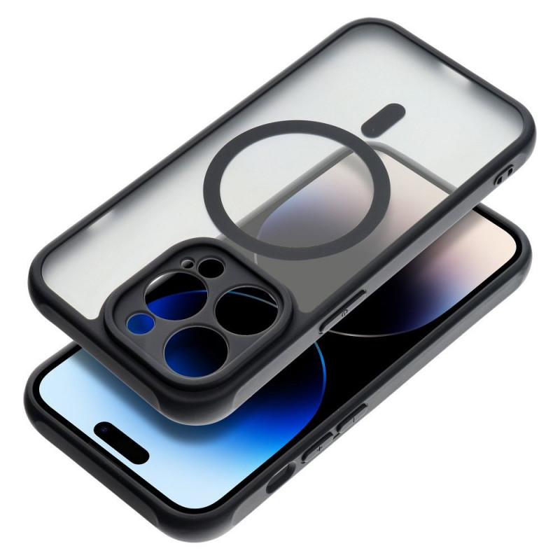 Apple iPhone 16 Case Matte Mag Cove MagSAFE  Black