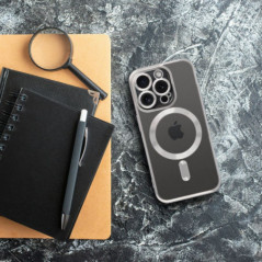 Apple iPhone 16 Pro Case Electro Mag MagSAFE  Silver
