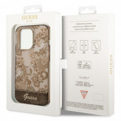 Apple iPhone 14 Pro Case Guess IML Electro Cam TDJ Ochre