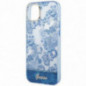 Apple iPhone 14 Case Guess IML Electro Cam TDJ Blue