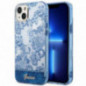 Apple iPhone 14 Case Guess IML Electro Cam TDJ Blue