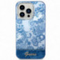 Apple iPhone 14 Pro Max Case Guess IML Electro Cam TDJ Blue