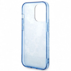 Apple iPhone 14 Pro Max Case Guess IML Electro Cam TDJ Blue