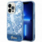 Apple iPhone 14 Pro Max Case Guess IML Electro Cam TDJ Blue