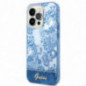 Apple iPhone 14 Pro Max Case Guess IML Electro Cam TDJ Blue