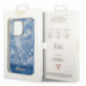 Apple iPhone 14 Pro Max Case Guess IML Electro Cam TDJ Blue