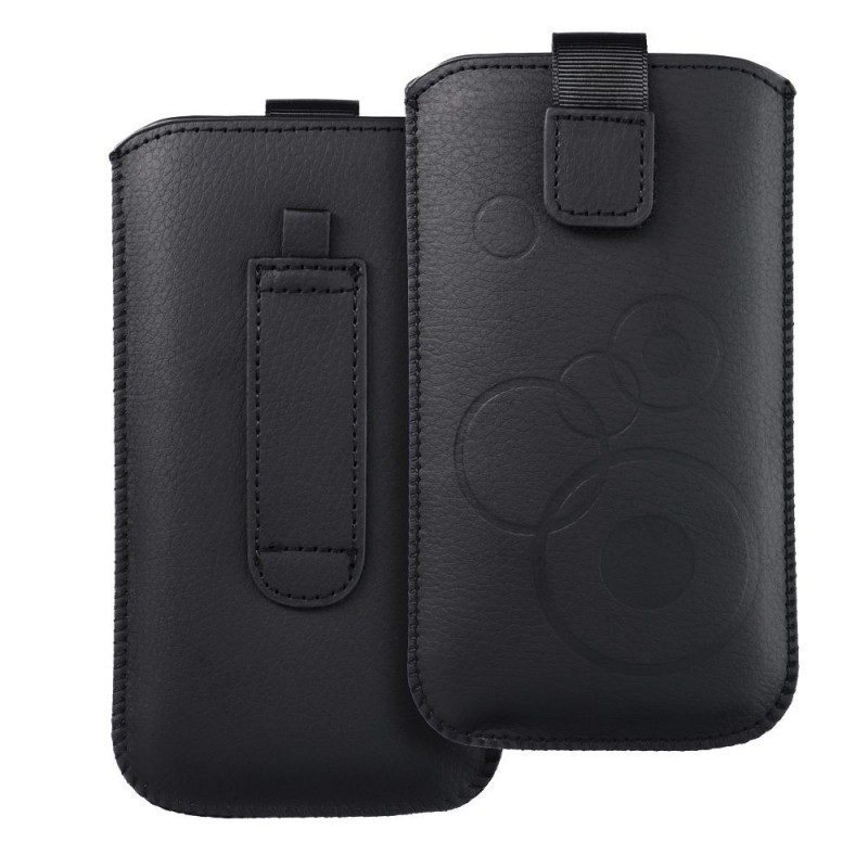 XIAOMI Mi 11 Lite 5G Univerzálne puzdro Deko Black XIAOMI Mi 11 Lite 5G Univerzálne puzdro Deko Black