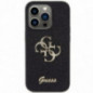 Apple iPhone 15 Pro Case Guess Fixed Glitter Big 4G Black