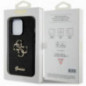Apple iPhone 15 Pro Case Guess Fixed Glitter Big 4G Black