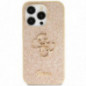 Apple iPhone 14 Pro Max Case Guess Fixed Glitter Big 4G Gold