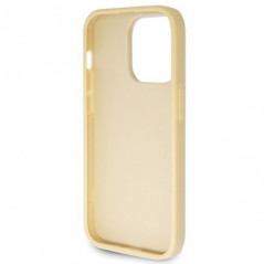 Apple iPhone 14 Pro Max Case Guess Fixed Glitter Big 4G Gold