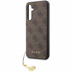 Samsung Galaxy S23 FE Case Guess 4G Charm Brown