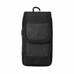 Apple iPhone 13 Pro Max Univerzálne puzdro, Flip holsters Vertical Belt Holster OXFORD Black
