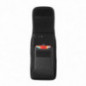 Apple iPhone 13 Pro Max Univerzálne puzdro, Flip holsters Vertical Belt Holster OXFORD Black