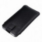 Samsung Galaxy A72 5G Univerzálne puzdro Pocket Carbon Carbon pattern  Black 