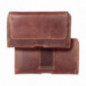 Samsung Galaxy S21 Ultra 5G Univerzálne puzdro, Horizontal holsters, Belt Holster ROYAL Crazy Horse Brown