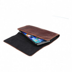 Samsung Galaxy S21 Ultra 5G Univerzálne puzdro, Horizontal holsters, Belt Holster ROYAL Crazy Horse Brown