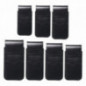 XIAOMI Redmi Note 10 Univerzálne puzdro, Belt Holster ROYAL - Leather universal flap pocket Black
