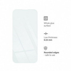 Apple iPhone 15 Tempered glass Blue Star 9H Transparent