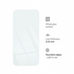 Apple iPhone 15 Tempered glass Blue Star 9H Transparent