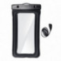 Waterproof Airbag Phone Case with Closure – Black