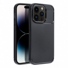 Apple iPhone 16 Pro Case Carbon premium Elegant  Black