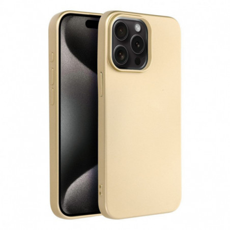 Apple iPhone 15 Pro Max Case Metallic Gold