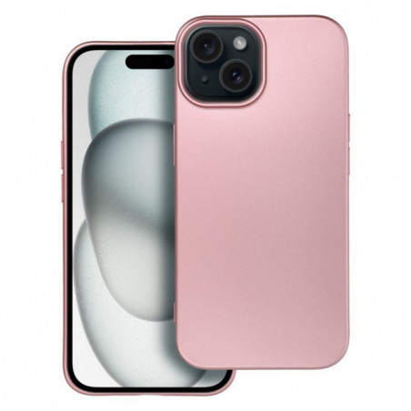 Apple iPhone 15 Case Metallic Pink