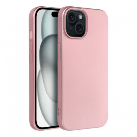 Apple iPhone 15 Case Metallic Pink