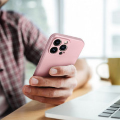 Apple iPhone 15 Pro Case Metallic Pink