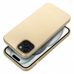 Apple iPhone 15 Plus Case Metallic Gold