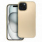 Apple iPhone 15 Case Metallic Gold