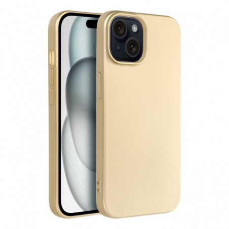 Apple iPhone 15 Case Metallic Gold