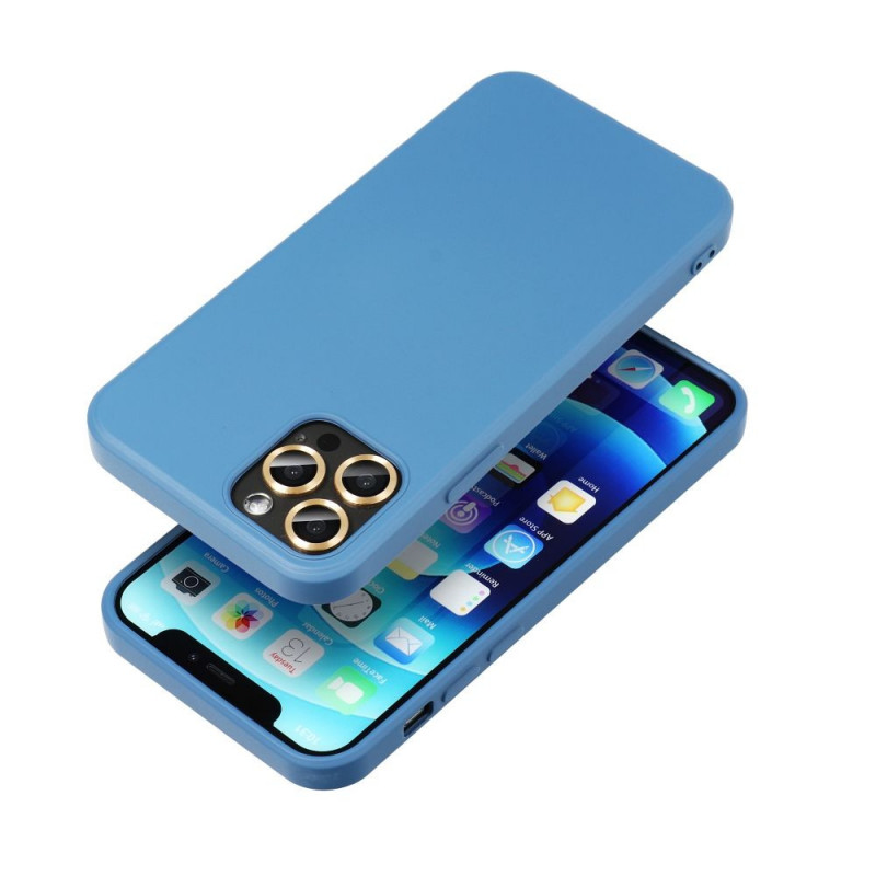 Apple iPhone 16 Pro Case Silicone Elegant  Blue