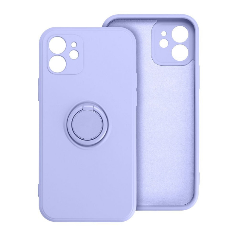 Apple iPhone 16 Pro Case Silicone ring Violet