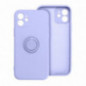 Apple iPhone 16 Pro Case Silicone ring Violet