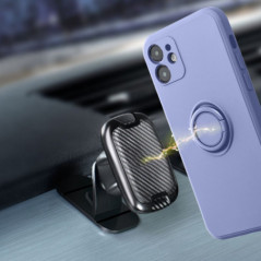 Apple iPhone 16 Pro Case Silicone ring Violet