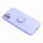 Apple iPhone 16 Pro Case Silicone ring Violet