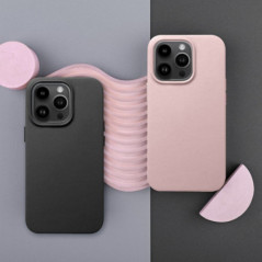 Apple iPhone 16 Case Leather Mag Cover Elegant  MagSAFE  Black