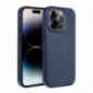 Apple iPhone 16 Plus Case Leather Mag Cover Elegant  MagSAFE  Indigo blue