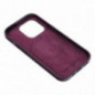 Apple iPhone 16 Pro Case Leather Mag Cover Elegant  MagSAFE  Dark violet