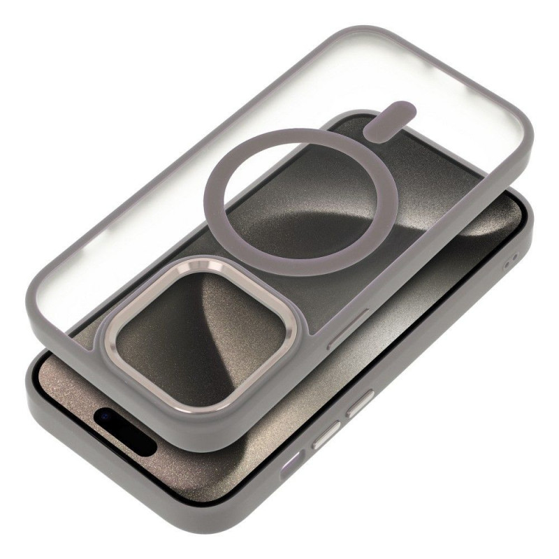 Apple iPhone 16 Pro Case Matte Mag Cove MagSAFE  Titanium