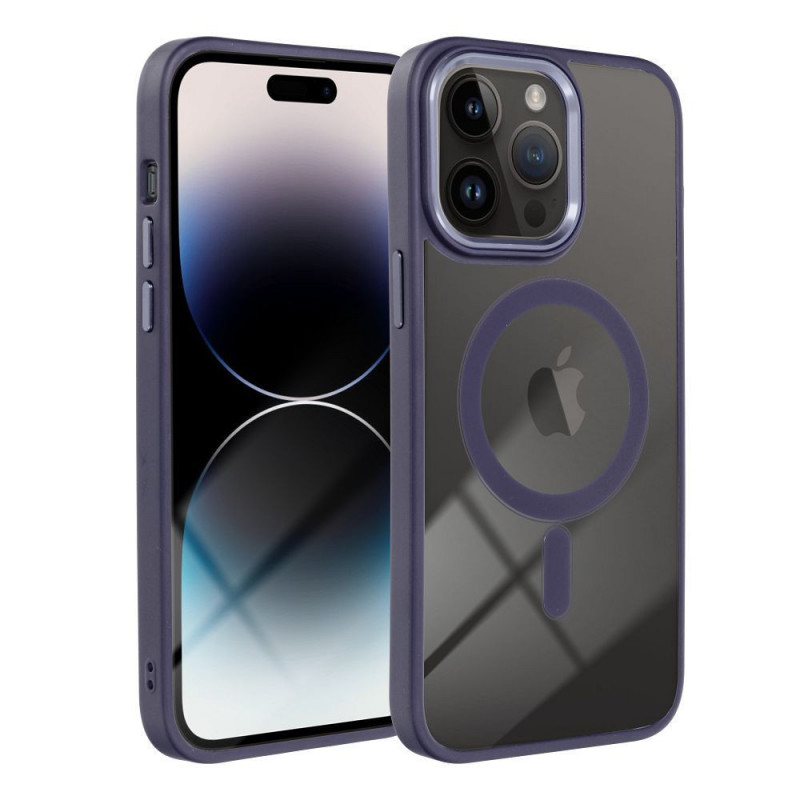 Apple iPhone 16 Pro Case Color Edge Mag MagSAFE  Deep purple