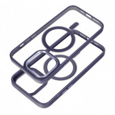 Apple iPhone 16 Pro Case Color Edge Mag MagSAFE  Deep purple