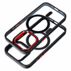 Apple iPhone 16 Case Color Edge Mag MagSAFE  Black